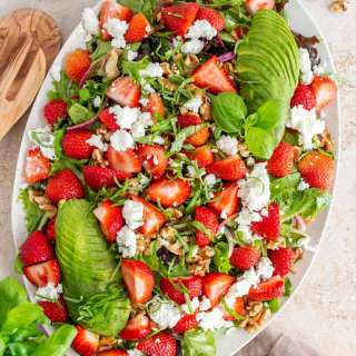 Strawberry Goat Cheese Salad
