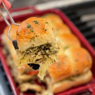 Pesto Chicken Sliders