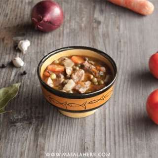 French Veal Ragout Stew Recipe