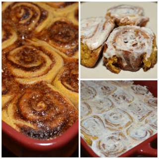 Pumpkin Cinnamon Rolls