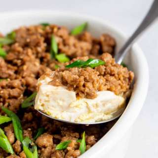 Steamed Egg and Tofu with Minced Pork