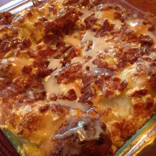 Apple Cinnamon Cream Cheese Bake