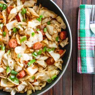 Paprika Cabbage Sausage Skillet Recipe