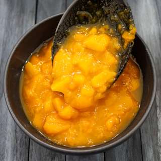 Cardamom Mango Compote Recipe