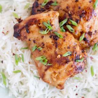 Coconut Honey Lime Chicken Thighs