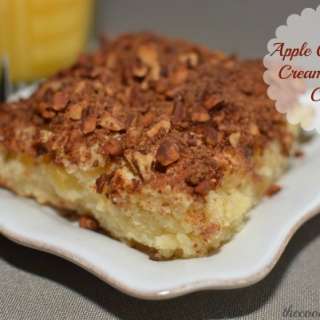 Apple Cinnamon Cream Cheese Cake