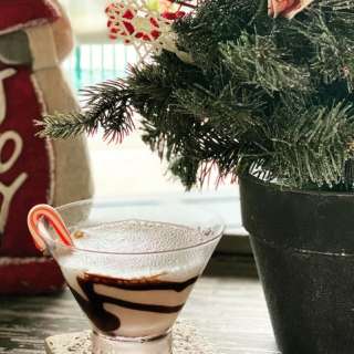 White Chocolate Peppermint Martini's