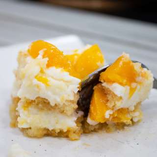 4 Ingredient Peach Tiramisu Recipe