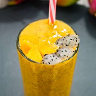 Mango Dragon Fruit Smoothie Recipe