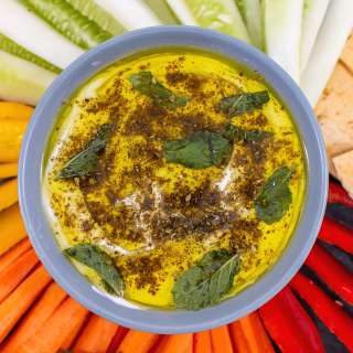 Za'atar Labneh Dip Recipe