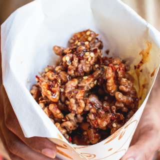 Spiced Roasted Walnuts with Honey Recipe
