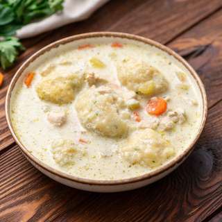 Dutch Oven Chicken and Dumplings