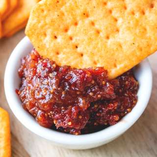 Spiced Fig Chutney with Fresh Figs Recipe