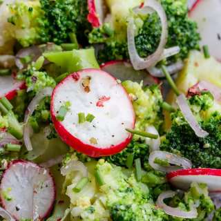 Broccoli Radish Salad Recipe
