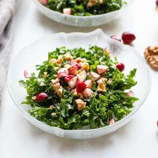 Kale Salad with Cranberries Recipe