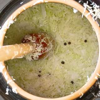 Fermented Crock Pot Sauerkraut Recipe