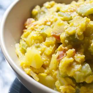 Sauteed Ridge Gourd