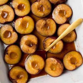 Roasted Plums