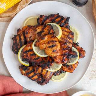 Grilled Honey Sriracha Chicken Thighs Recipe