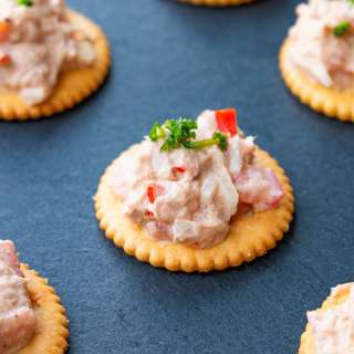 Tuna Ritz Cracker Appetizer Recipe