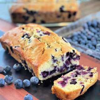 Blueberry Cream Cheese Bread