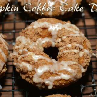 Pumpkin Coffee Cake Donuts