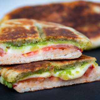 5 Ingredient Tomato Pesto Panini