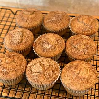Cinnamon Sugar Breakfast Muffins