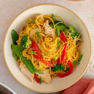 Leftover Turkey Stir Fry
