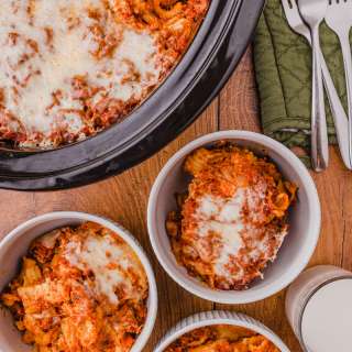 Easy Crock Pot Baked Ziti Recipe
