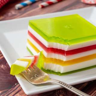 Layered Christmas Jello Recipe