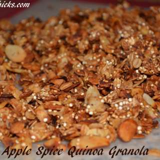 Apple Spice Cinnamon Quinoa Granola