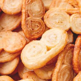 2 Ingredient Puff Pastry Palmier Cookies