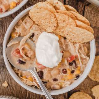 Creamy Instant Pot White Chicken Chili