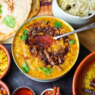North Indian Arhar Dal Tadka (Toor Dal)