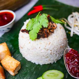 Nasi Uduk Betawi (Indonesian coconut rice)