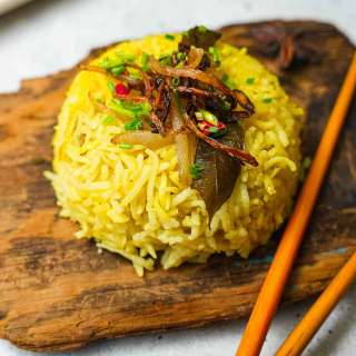 Nasi Minyak (Malaysian Pilau Rice)