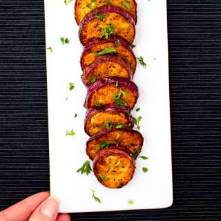 Pan-Fried Spiced Eggplant Slices