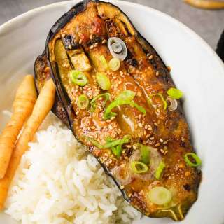 Nasu Dengaku (Japanese Miso Glazed Eggplant)
