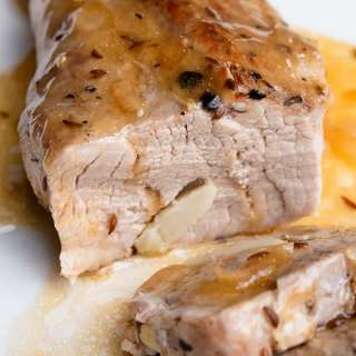Roasted Pork Tenderloin with Garlic Recipe