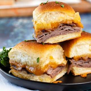 French Onion Beef Sliders For A Crowd