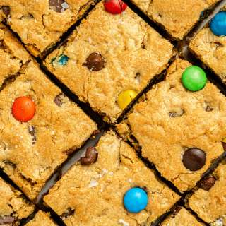 Ultimate Monster Cookie Bars
