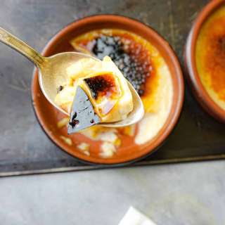 Vegan crème brûlée