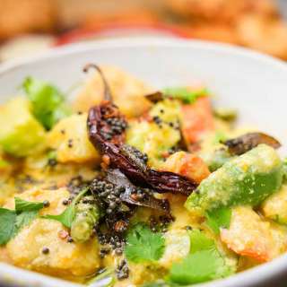 Aviyal (Kerala-style avial vegetable subji)