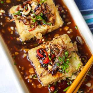 Tahu Goreng Kecap (Indonesian Fried Tofu)