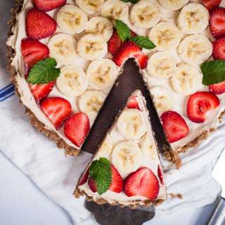 No Bake Mascarpone Cheesecake