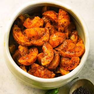 amla ka achar (Instant Indian gooseberry pickle)