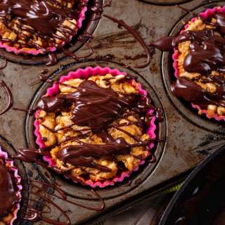 Chocolate Peanut Butter Rice Crispy Treats