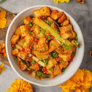 Sambal Goreng Kentang (Spicy Indonesian Potatoes)