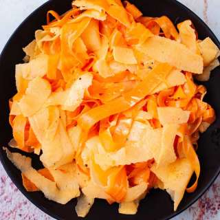Carrot Apple Salad With Seasoned Greek Yogurt